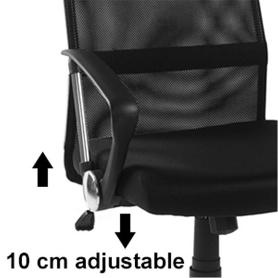 Adjustable Swivel Computer Desk Chair with Mesh Back Support Home Office Decor