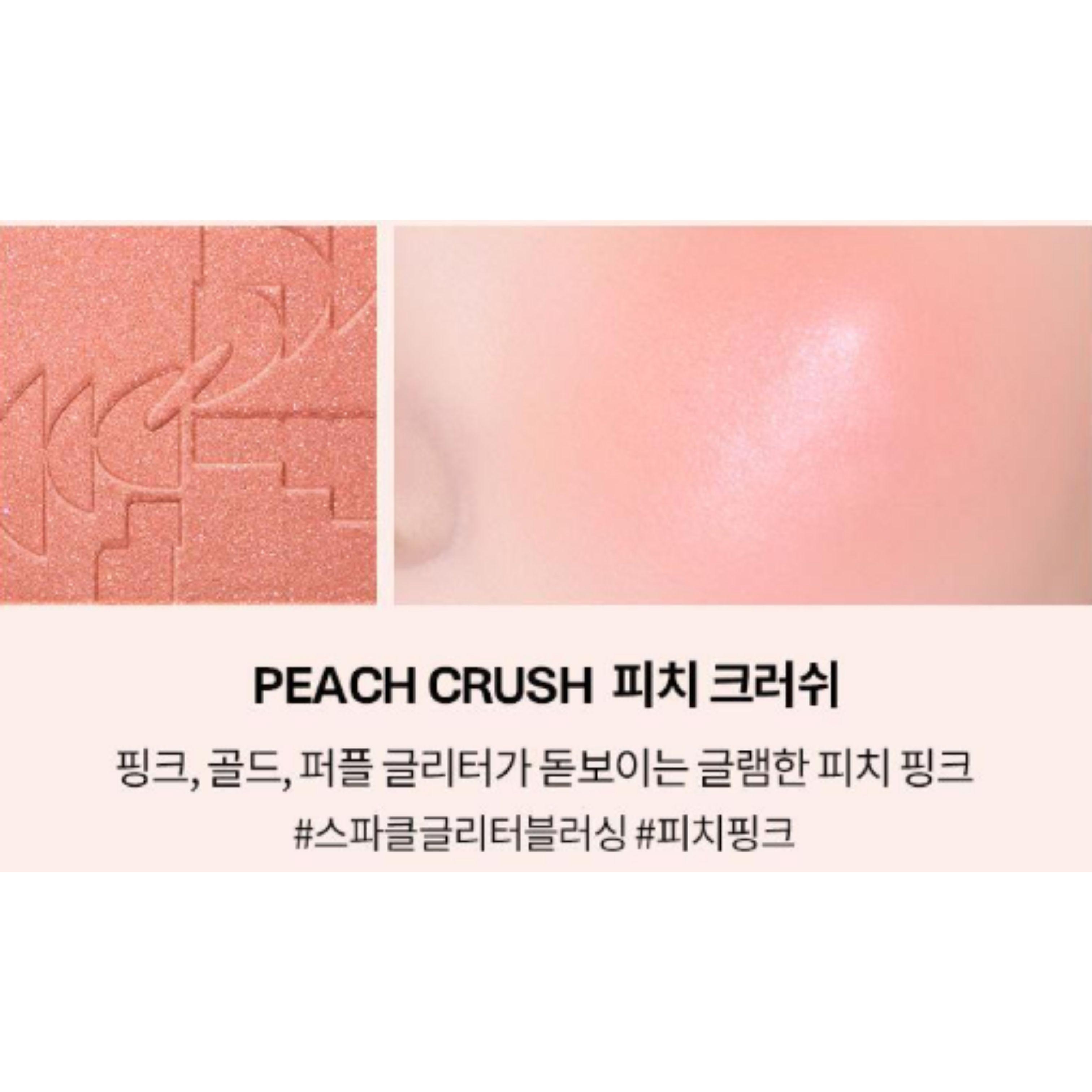 TWOSLASH FOUR All Over Face Blush (10 Options) Peach Crush
