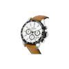FESTINA Ceas de bărbați cu cronograf atemporal curea din piele cadran alb F20561-1 F205611 100M