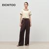 EICHITOO Women's Linen Blend Wide-Leg Pants