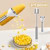 Stainless Steel Corn Peeler Serrated Corn Stripper Peelers Cob Shaver Planer Thresher Cutter Kitchen Fruit Vegetable Gadget Tool