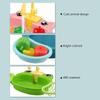 Educational Simulation Kitchen Sink Set Platic Montessori Game Toy Electric Dishwasher  Kids Toy