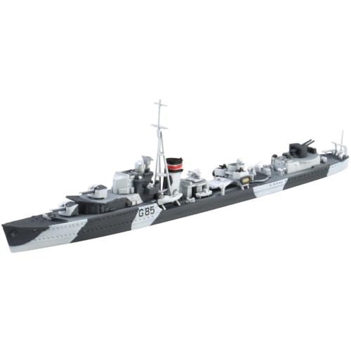 Aoshima Bunka Kyozai 1/700 Waterline Series No. 915 British Destroyer Jupiter Plastic Model Ship