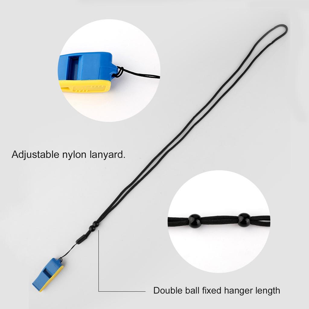 Whistle Crasp Sound Light Weight Portable   Enviroment Friendly Sports Whistle for Soccer Basketball Volleyball