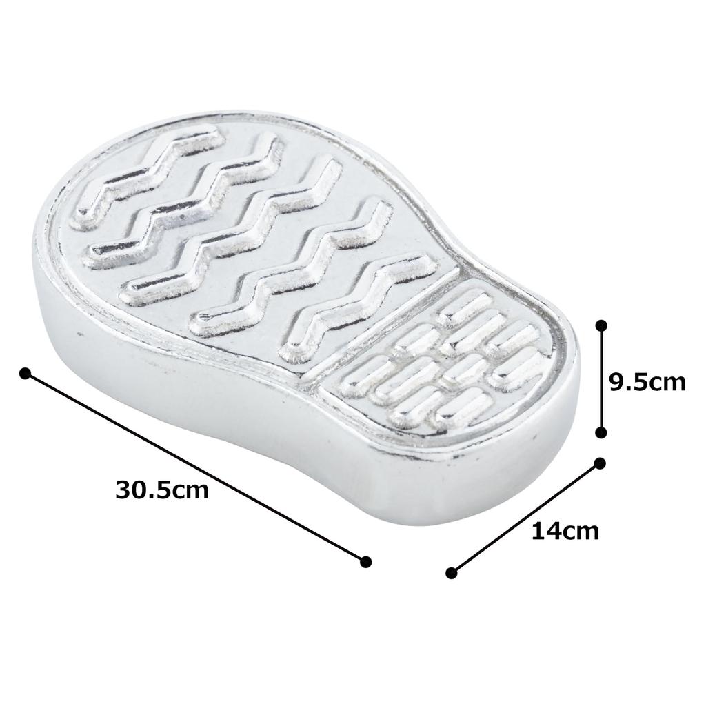Kijima Super Cub/Cross Cub 110 ('22-/JA59/60) Motorcycle Parts Seesaw Shift Pedal, Shoe-Like, Aluminum Barrel Finish, 214-207