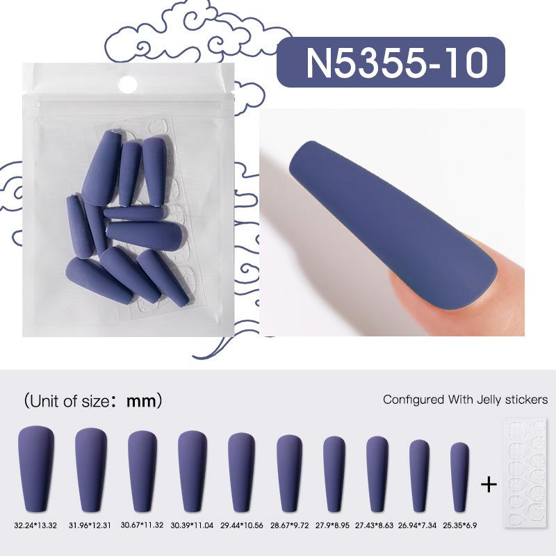 

Rosalind Nail Art Pad Nail Wear Special Patch Simple Sequins Full Sticking Color 10 Искусственные ногти