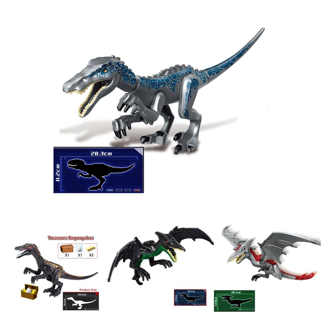 Exciting Jurassic Park Baryonyx Building Block Figure Toy For Kids
