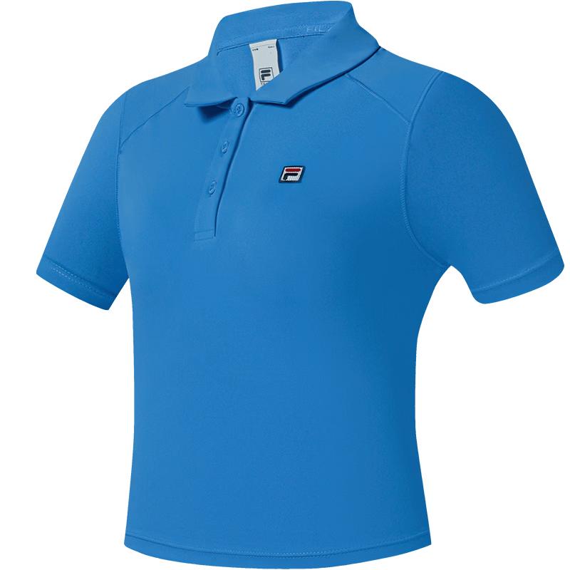 FILA Women s Quick-Dry Knit Short Sleeve Polo Shirt XL