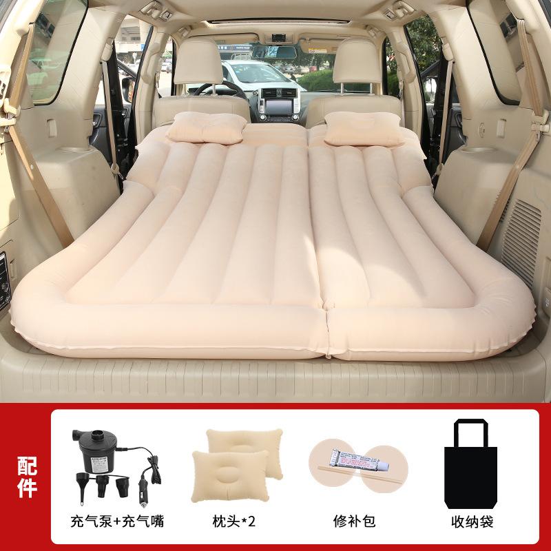 Multifunctional Car Inflatable Mattress Automobiles Travel Bed Trunk Car Inflatable Bed Car Rear SUV Car Interior Accessories