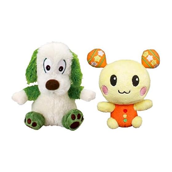 

Peek-a-boo! Palm-sized stuffed animal set of 2 [Wanwan/Utan] approx. 11-13cm