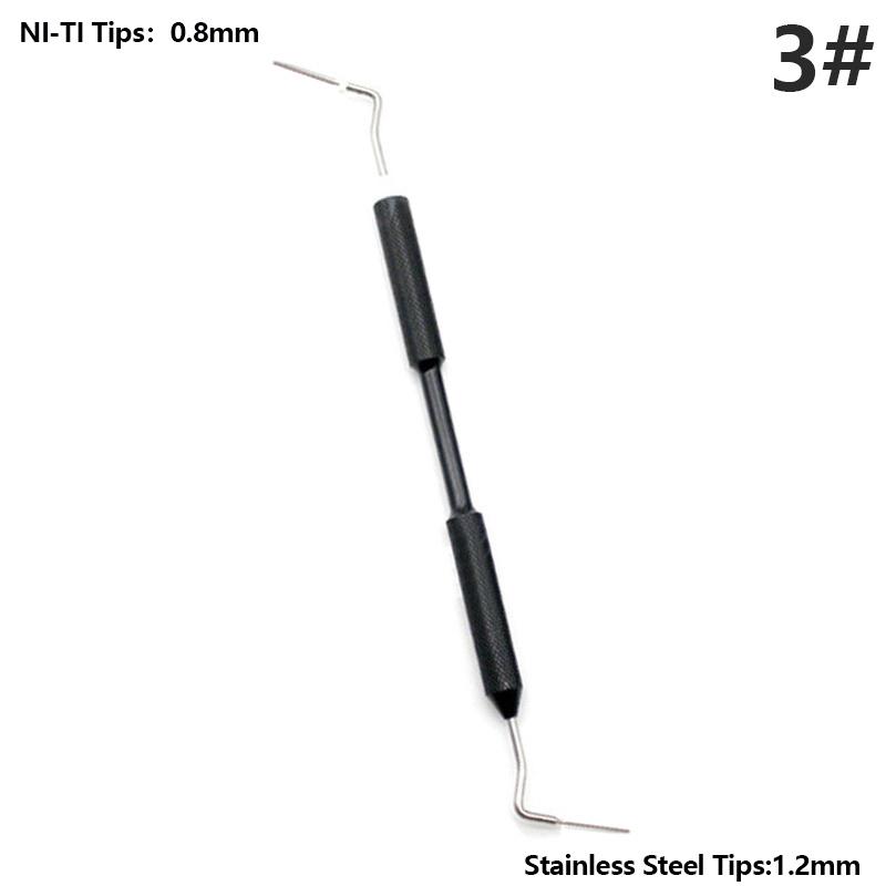 1Pcs Dental Endo Buchanan Hand Plugger Füllen Instrument NITI Spitze #0 #1 #2#3 Endodontie Zahnarzt Zahnmedizin Werkzeuge