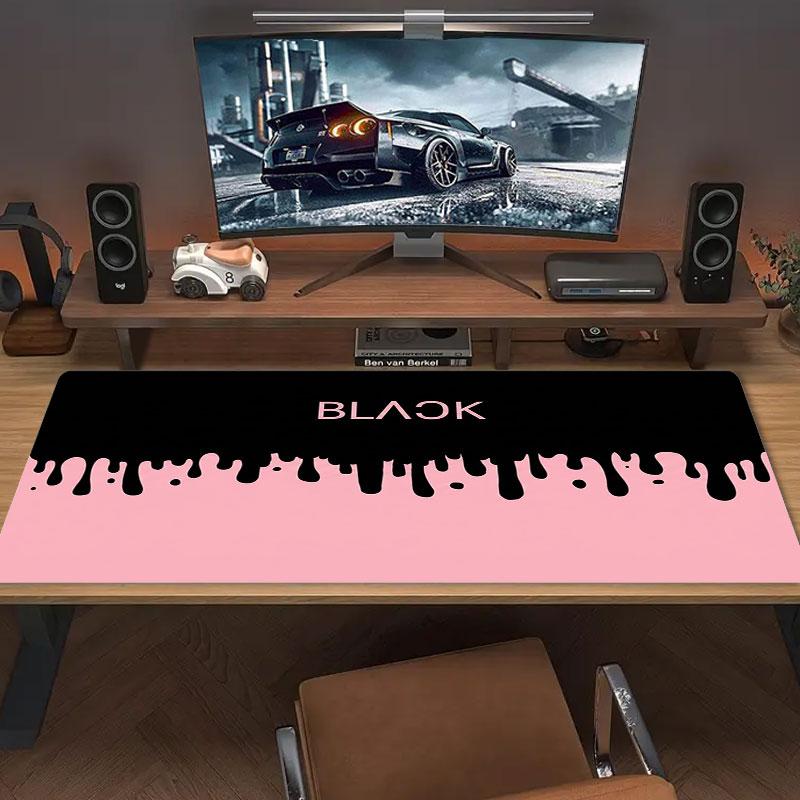 Blackpink Large Size Mouse Pad Large Gaming Table Cushion Nonslip Laptop Tablet Big Mousepad Xxl Mat Mini Pc Playmat With Lock Edge
