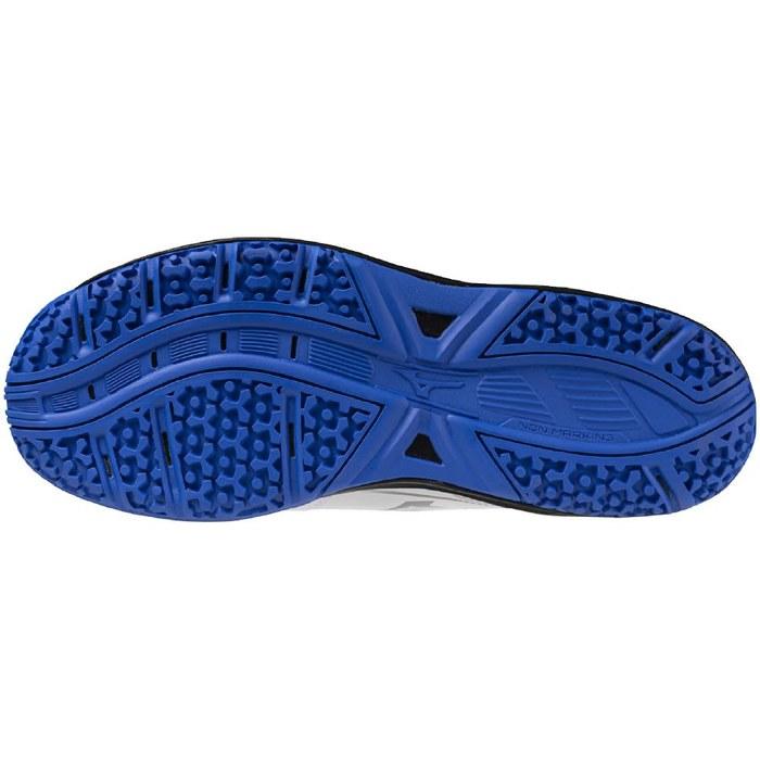 [Mizuno] Tennis Shoes Break Shot 5 Wide OC Unisex 25.5 cm 3E White/Blue