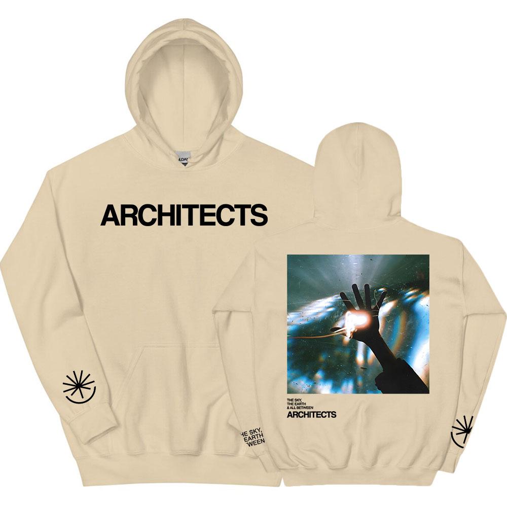 THE SKY THE EARTH ALBUM PULLOVER Heavy Mental Architects Printing Hoodies Long Sleeve Fashion Autumn Sweatshirts Men Women Tops