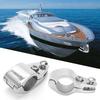 2pcs Stainless Steel Boat Marine Hinged Upper Jaw Slide Hardware Fittings