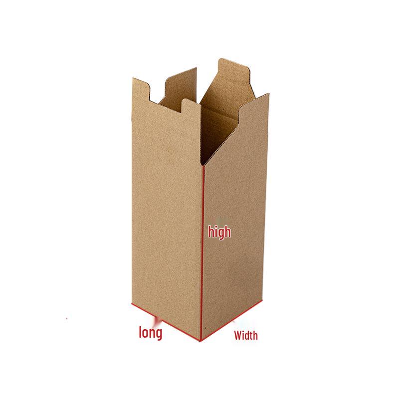 In Stock Cowhide Long Folding Packaging Box for Cables