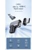 100W Mini Type-C Magnetic Adapter, Fast Charging & Data Transfer, Dual Side Plug 24-Pin Type-C Adapter