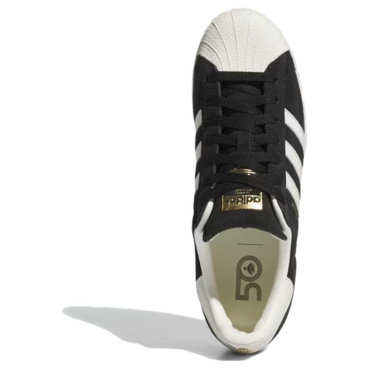 Adidas Foot Locker X Superstar 50th Anniversary Men Sneakers Black Core-Black Off-White JH9159
