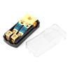 04 Gauge In To 48 Gauge Out 60A Fuse Distribution Block 2 Way Mini ANL Fuse Holder for Auto Boat