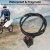 Waterproof Motorcycle Engine Stop Switch Handlebar Mounted For 22cm Moto Engine Stop Start Switch Switch Button For ATV