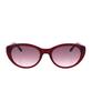 Heonteoaiweeo [Woman] Cat-Eye Sunglasses - Burgundy Htc33