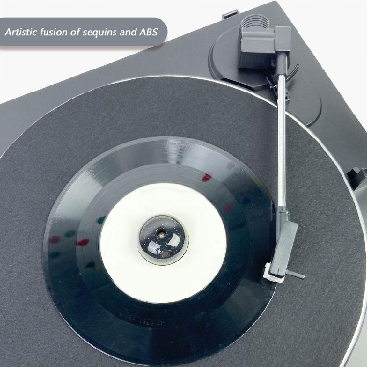 AntiVibration LP45 Record Player Adapter Vinyls Records Dome For LP45 Vinyls Stabilizer ABS Materials Compactly Design