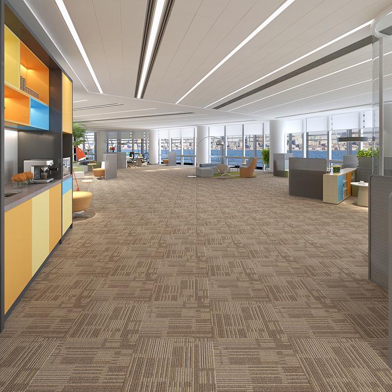 Anti-Slip Wear-Resistant Patchwork Carpet for Offices, Billiards Halls, Hotels, and Commercial Spaces