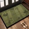Vintage Door Mat: High-End, Non-Slip, Easy Clean, Cuttable, Dirt-Resistant, Wash-Free for Home Use