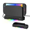 Cooling Fan for Switch 2 Release Compatible with Nintendo Switch Lwuckbarrt Cooling Stand for Switch Heat Cooling Adjustable RGB Heat Dissipation