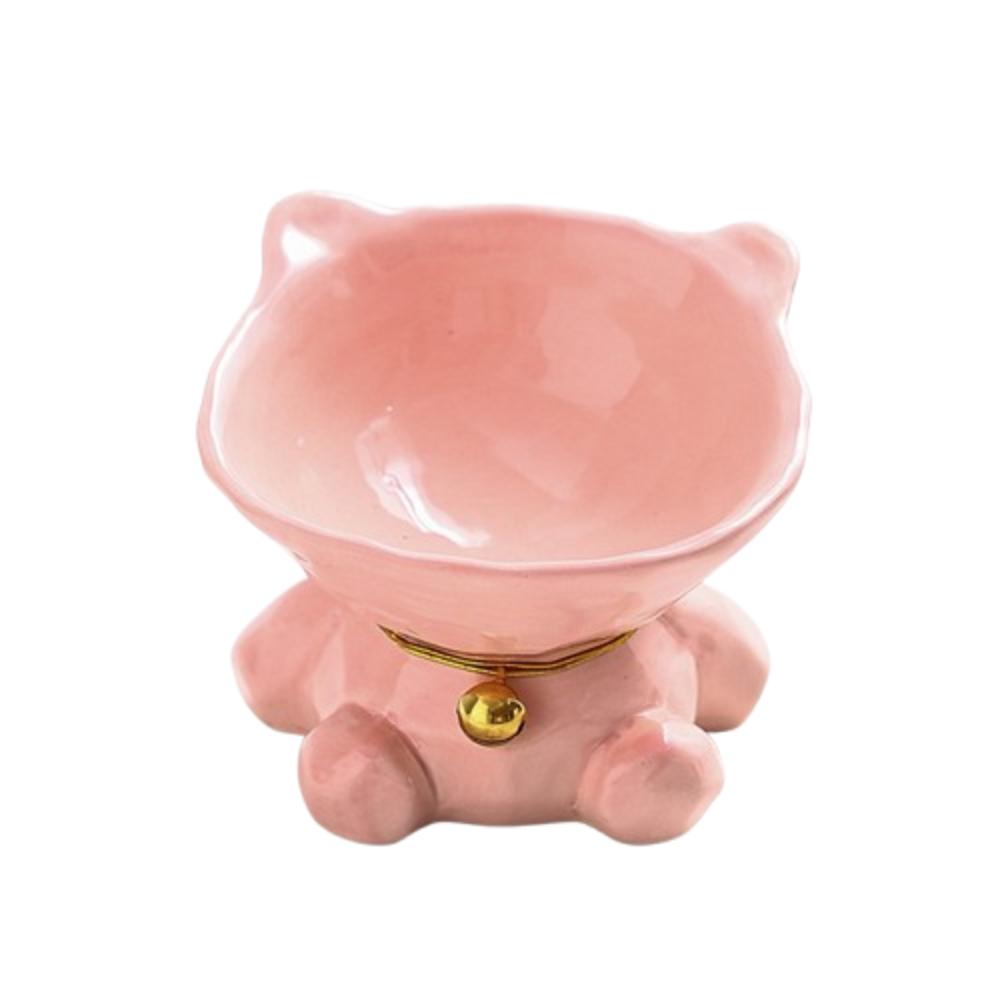Anti Overturning Dog Food Bowl Large Capacity Cat Drinking Feeder Ceramic Cat Bowl  For Cats Dogs