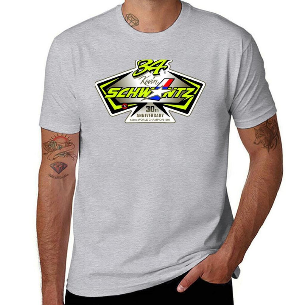 Kevin Schwantz 34 Tshirt Customizeds Sports Fans Unisex Clothings