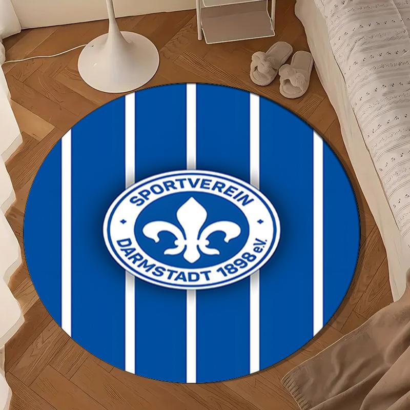 Sport Club Darm-stadt  Round mat Home Decor, Chair rug For livingroom,Bedroom, doormat home decor Birthday Gift Christmas Gifts