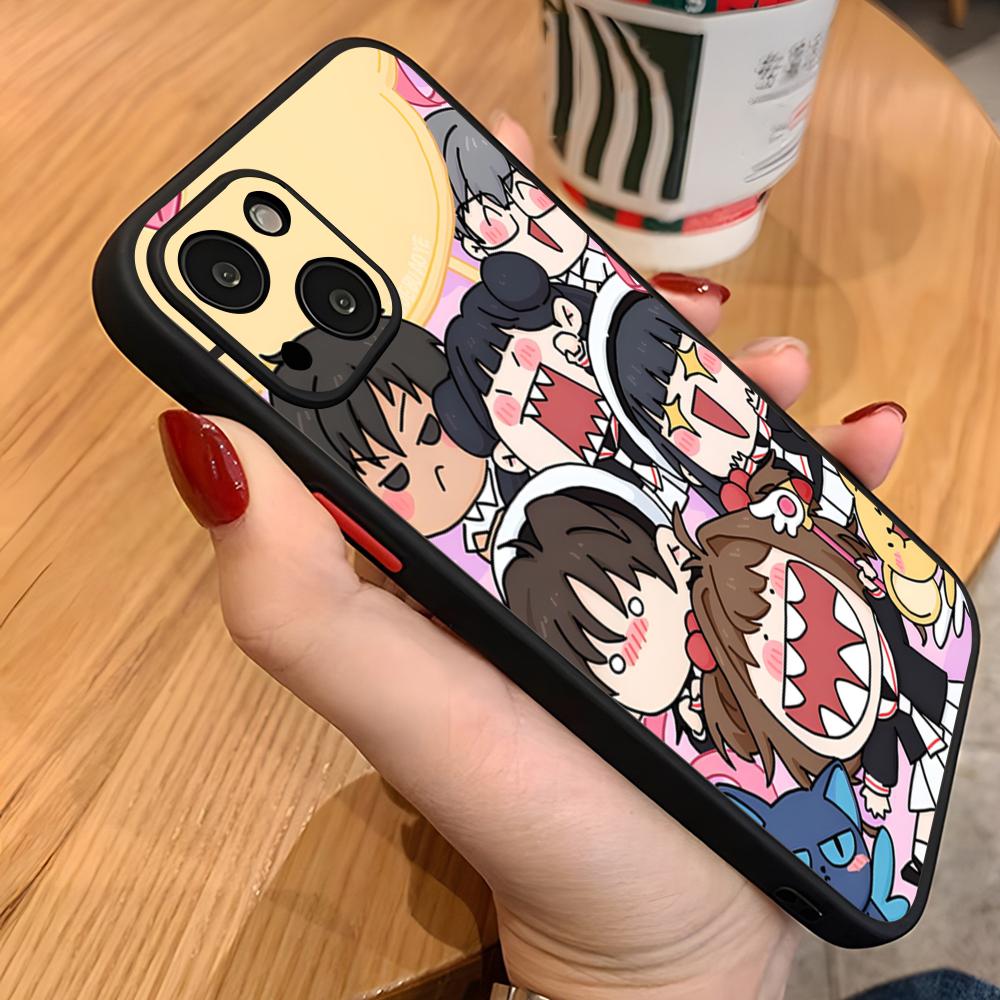 Cardcaptor Sakura Phone Case For IPhone 17 16 15 Pro Max 14 Pro 1613 11 12 Mini Xs Xr Plus Se Matte Back Cover