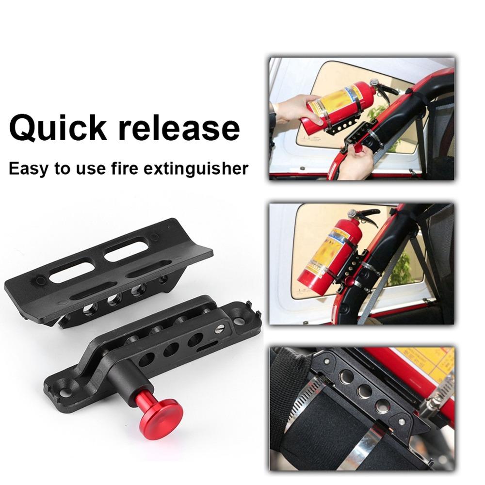 Adjustable Extinguisher Mount Bracket Easy Installation Vehicle Mount Bracket  Car Interior