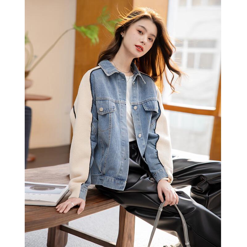 

MOKANA Women s Fashion Casual Long Sleeve Jacket One Size