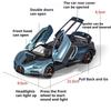 1:24 Tourbillon Atlantic Car Model Toy Alloy Diecast Sound Light Sports Cars Models Miniature Toys Home Decor Decoration