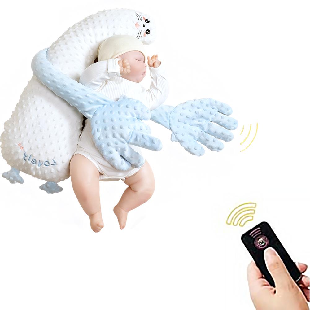Nursery Sleep Aid Comforting Hand Doll Offer Comfort Soothing Doll Hand Infant Exhaust Pillow Pacify Doll Comforting Toy