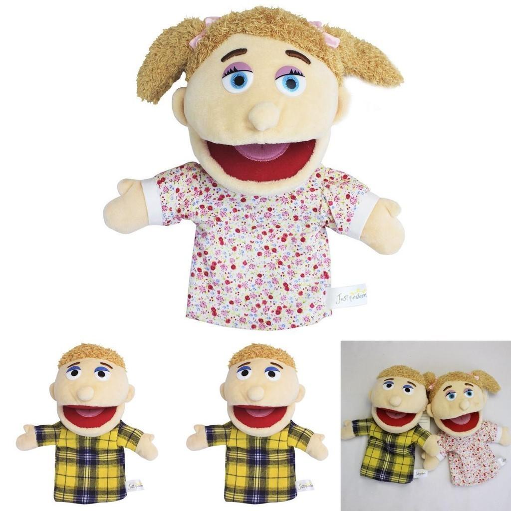 Soft And Durable Open Mouth Plush Doll Hand Puppet For Fun And Learning