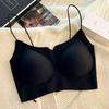 Invisible Seamless Push-Up Camisole Bandeau Bra for Small Busts