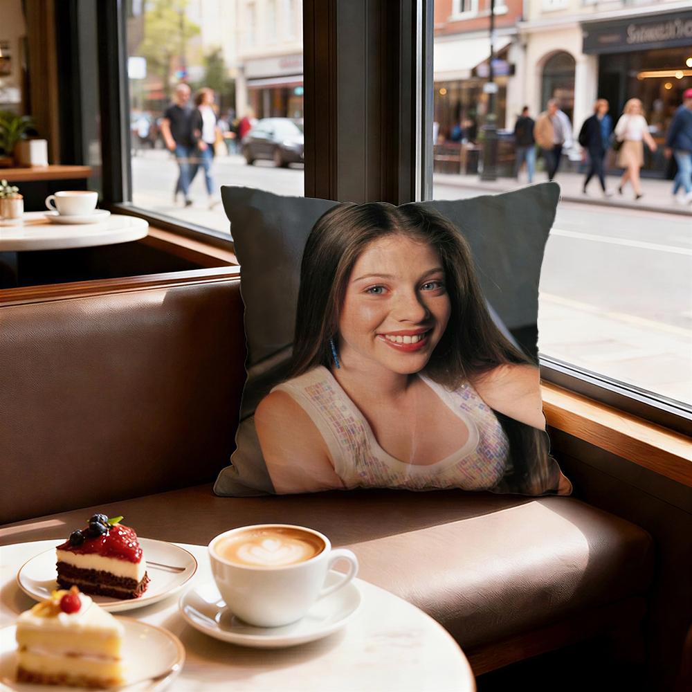 Star Michelle Trachtenberg Cushion Cover Decorative Cushions Covers Cover Sofa X Pillow Piece X X Pillowcase
