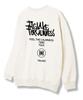 TI.GLAKE Extra Logo Sweatshirt Oatmeal [Fleece Lining]