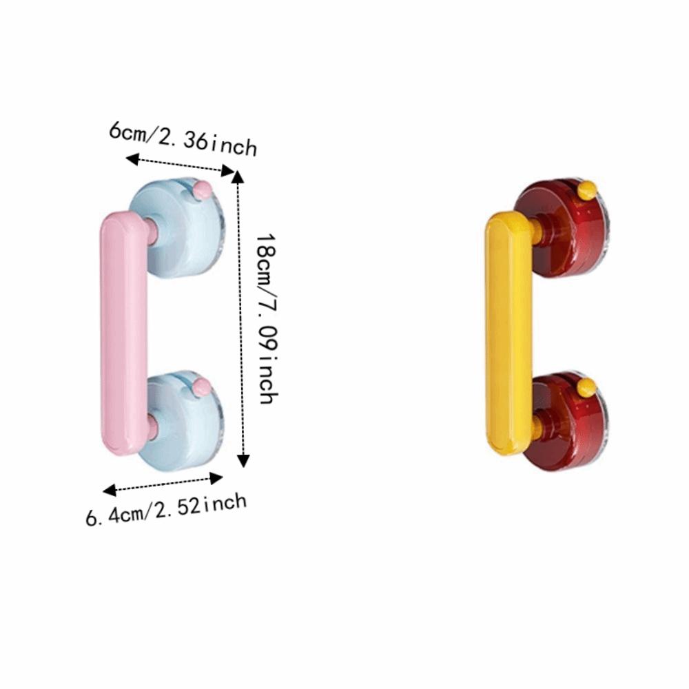 Waterproof Suction Cup Door Handle Strong Suction Removable Anti-slip Handle Safety Grip Easy Installation Glass Door Handle