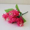 Artificial Hyacinth Delphinium 5-Branch Wedding Aisle Decor Fake Flowers Home Interior Decoration