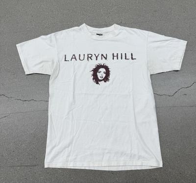 Vintage 1999 Miseducation World Tour Lauryn Hill Retro Music Graphic T-shirt L
