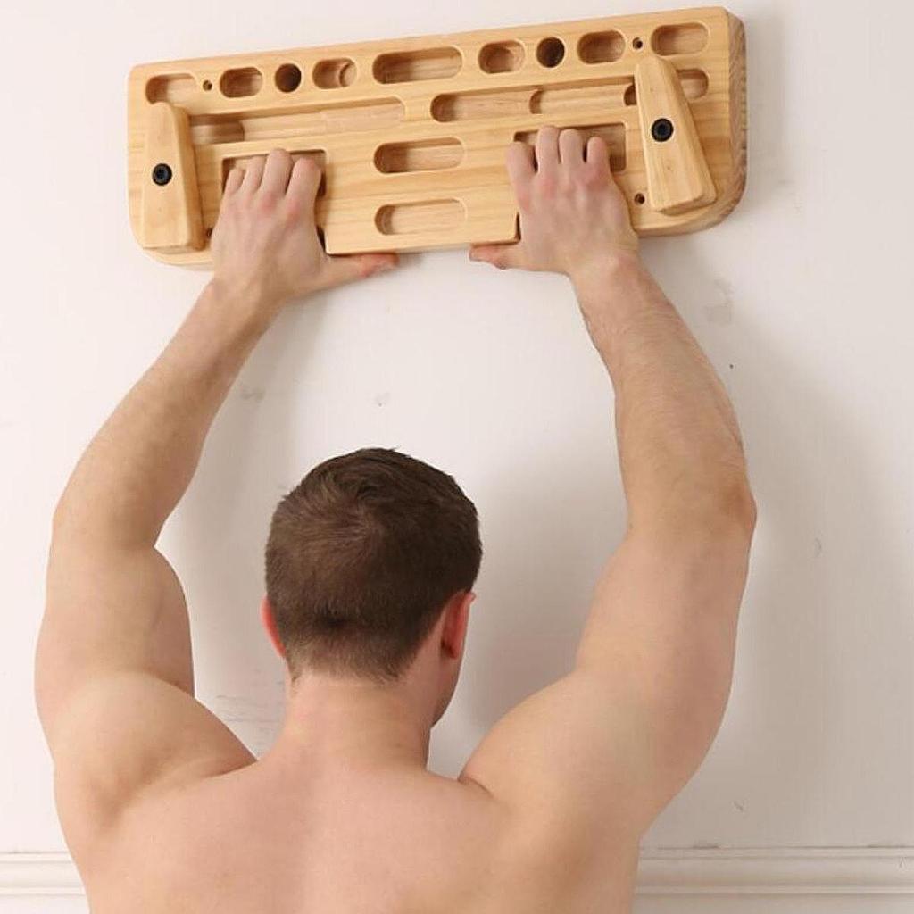 Climbing Hangboard Fingerboard Building Core Strength Hand Grip Strengthener Rock