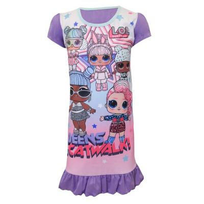 LOL Surprise Childrens Girls Queens Of The Catwalk Nightdress