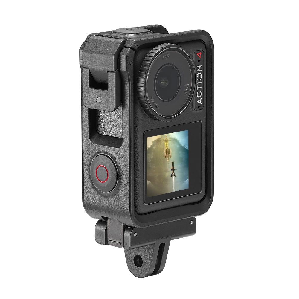 For DJI Action3 4 5 Pro Magnetic Two Claw Adapter 1/4 Thread Universal Port Extension Mount Base For DJI Osmo Nano/360 Accessory