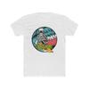 T-shirt Girocollo da Uomo in Cotone Santa Cruz Beach Skull Surfer California