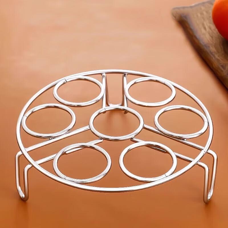 

Pabei Multifunctional Stainless Steel Triangular Steaming Rack