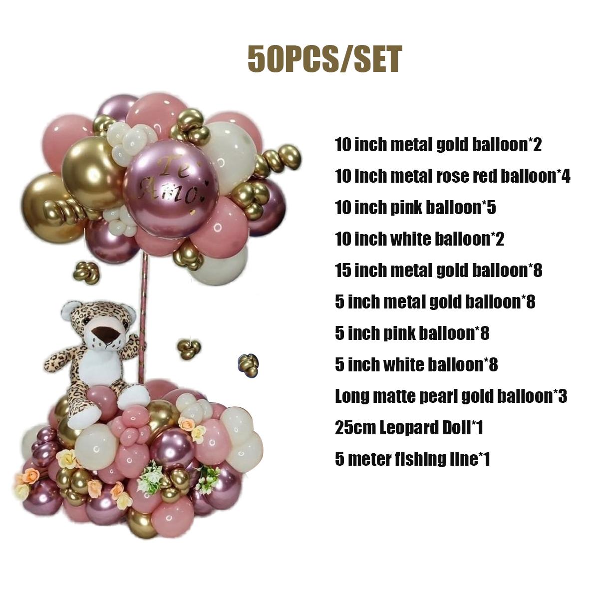 

Фольгированные воздушные шары с изображением животных джунглей, розовая леопардовая кукла с розовым золотым латексным воздушным шаром, дикое украшение для одной вечеринки, воздушные шары для детского душа, Globos, декор стола, детский подарок